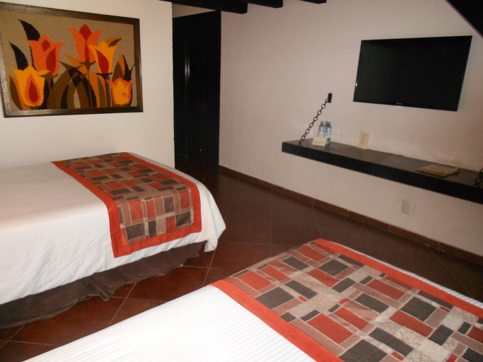 Bedroom 3, Hotel Hacienda Taboada (Aguas Termales), Allende