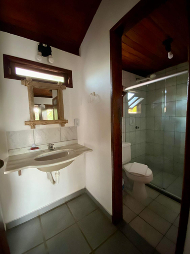 Bathroom 4, Hotel Pousada Marambaia, Porto Seguro