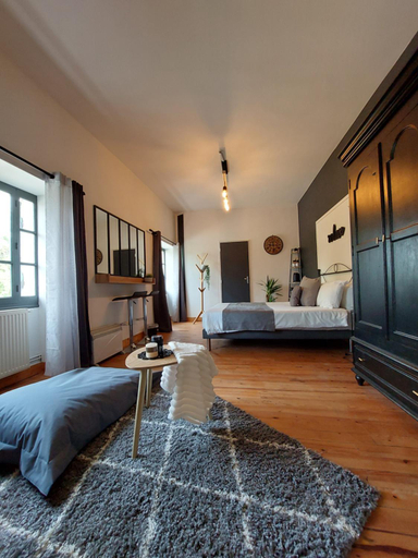 Bedroom 3, Moulin de Monpoisson, Gironde