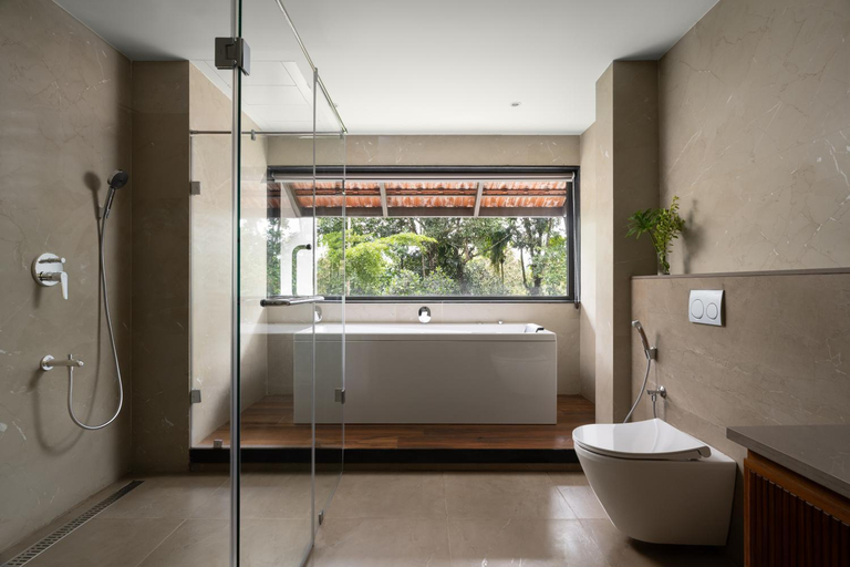 Bathroom 5, Sterling Lontano Waterfront Wayanad, Wayanad
