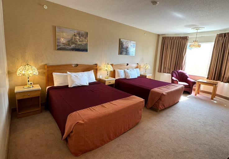 Bedroom 4, Western Budget Motel - Ponoka, Division No. 8