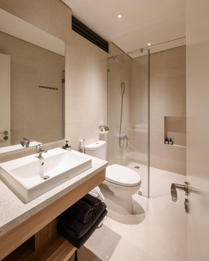 Bathroom, Luxy Park Hotel and Apartments - Notre Dame, District 1