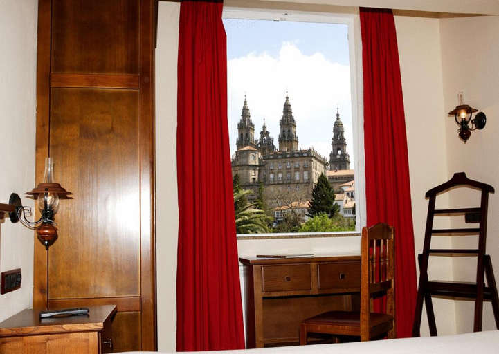 Bedroom 2, Hotel Pazos Alba, A Coruña