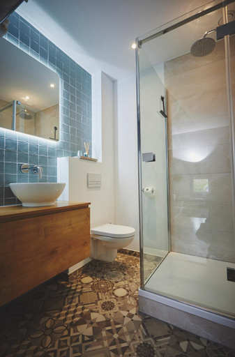 Bathroom 3, B&B Maas en Heuvel Maastricht, Eijsden