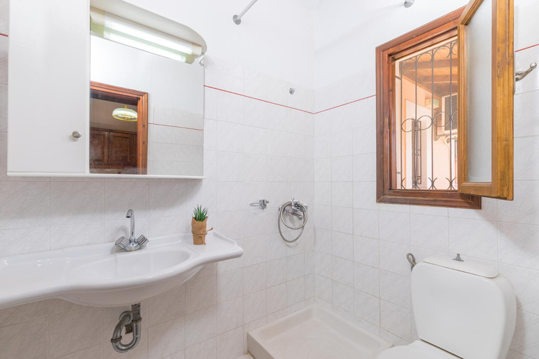 Bathroom, Nikos Pool House & Apartments, Ionian Islands