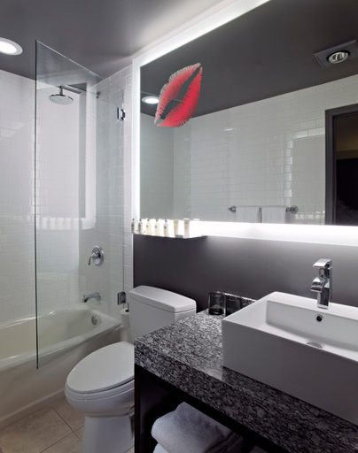 Bathroom 4, ACME Hotel Chicago, Outset Collection by Hilton, Cook