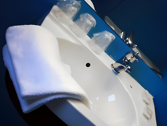 Bathroom 4, Cit'Hotel B Hotel Brasserie, Pas-de-Calais