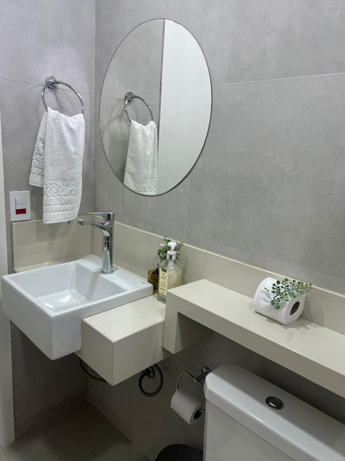 Bathroom, Hotel Oceania, Eunápolis