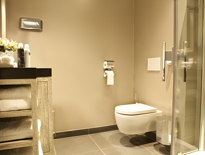 Bathroom 3, Hotel Restaurant D'n Dries, Heusden