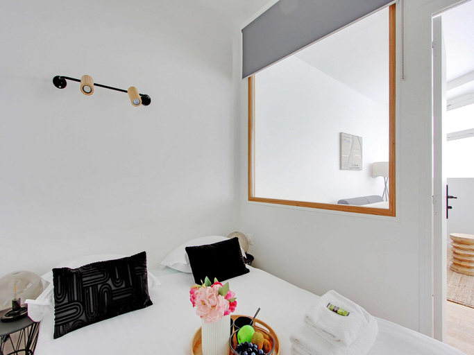 Bedroom 2, Modern apartment for 4 people, Paris