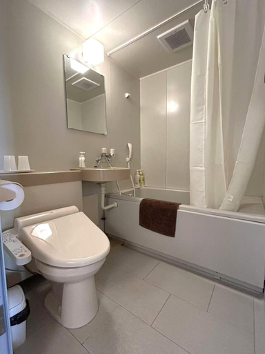 Bathroom 5, Shinnishiki Hotel, Shirahama