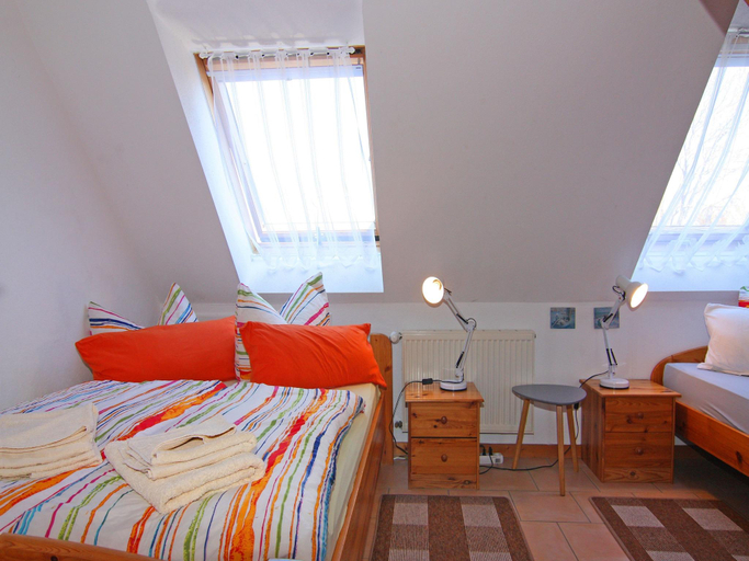 Bedroom 2, Appartementhaus Kranichblick, Breege, Vorpommern-Rügen