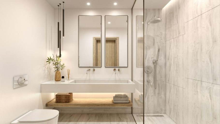 Bathroom 5, Utopia Blu Hotel, South Aegean