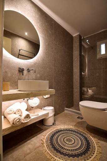 Bathroom 3, Alonia Hotel, Faistos