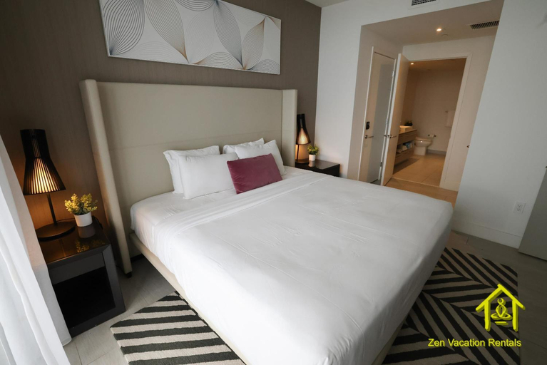 Bedroom 3, Zen Vacation Rentals Just Across Ocean, Broward