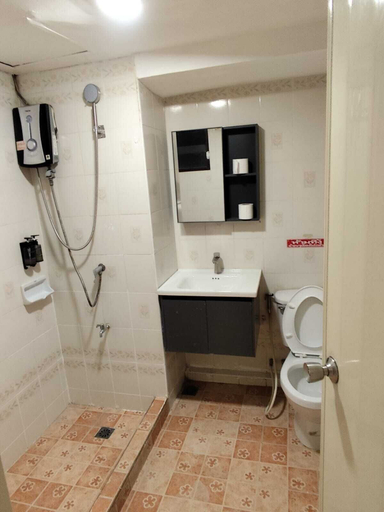 Bathroom 5, Hotel Soni Mansion Pratunam, Ratchathewi