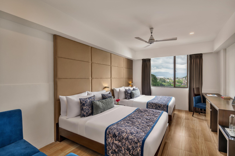 Bedroom 2, Voyage Milestone Hotel & Banquet Siliguri, Jalpaiguri