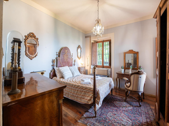 Bedroom 2, Stone house villa with Spa in Cortona, Arezzo