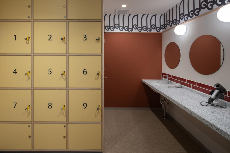 Bathroom 4, サンホテル大竹, Waki