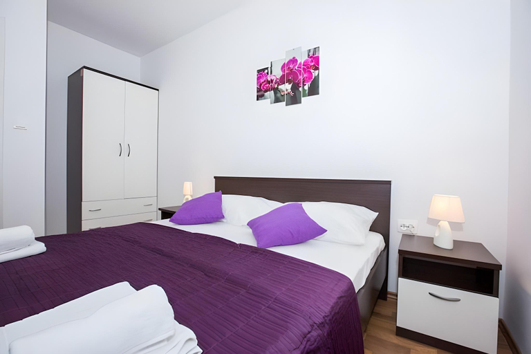 Bedroom, Villa Roza - One-Bedroom Apartment with Balcony, Dubrovnik