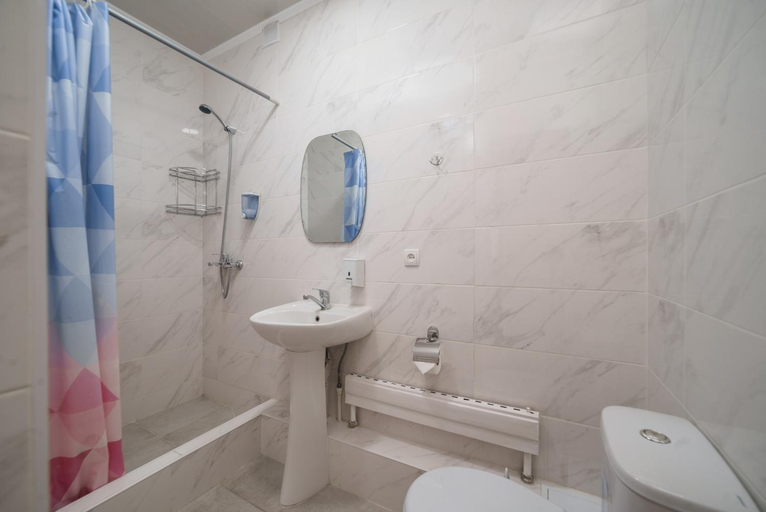 Bathroom 5, Alpinist Hotel, Bishkek