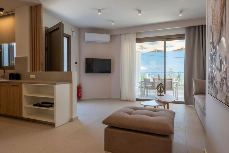 Bedroom 2, Athel Panoramic view Villas Stavros, Crete