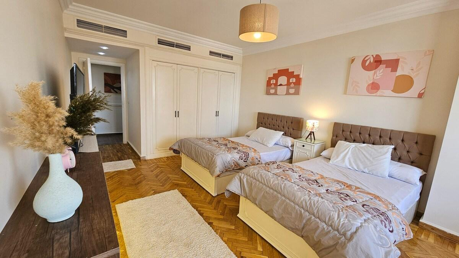 Bedroom 2, Jamila Luxury Homes - Maadi Nile View, Al-Ma'adi