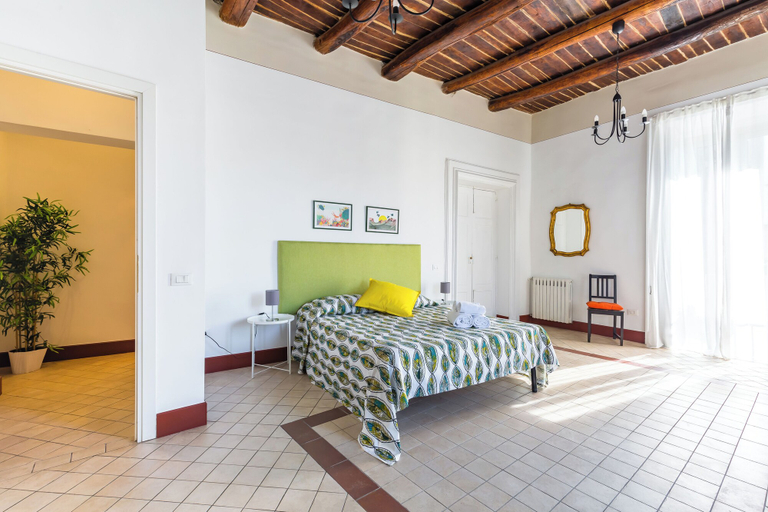 Bedroom 2, Lopez 20 - a Big Family Apartment, Napoli