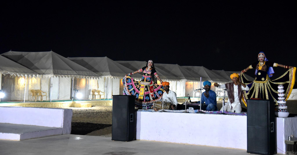 Public Area, Mehar Adventure Safari Camp, Jaisalmer