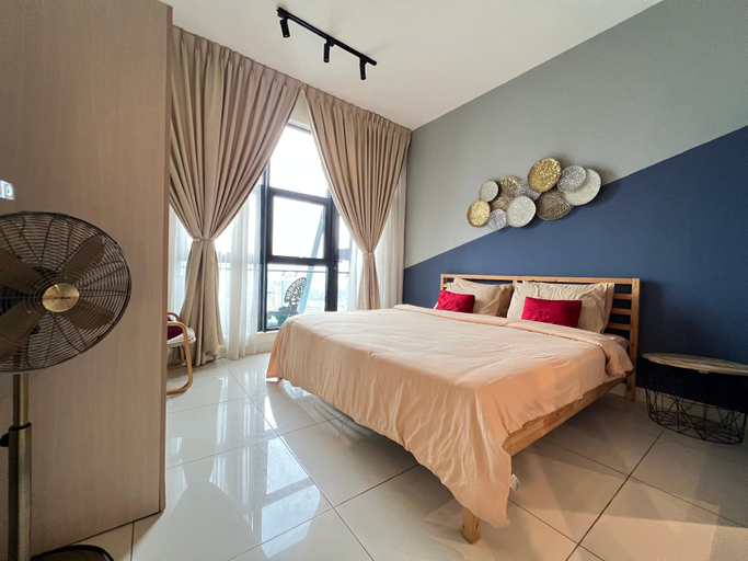 Bedroom 2, Arte Mont Kiara by RKD HOME, Kuala Lumpur