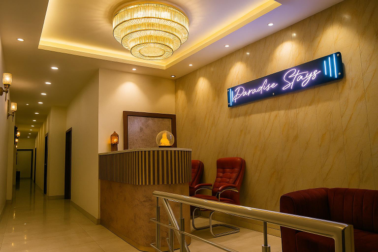 Public Area, Hotel Paradise Stays Near Golden Temple, Amritsar