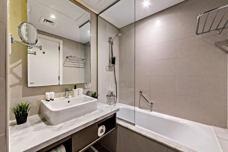 Bathroom 4, Modern Studio at DAMAC Maison Prive, Dubai