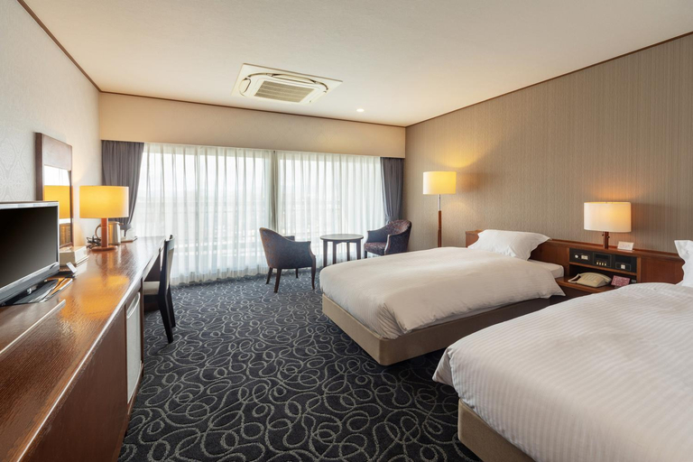 Bedroom, Suikouen Hotel, Kurume
