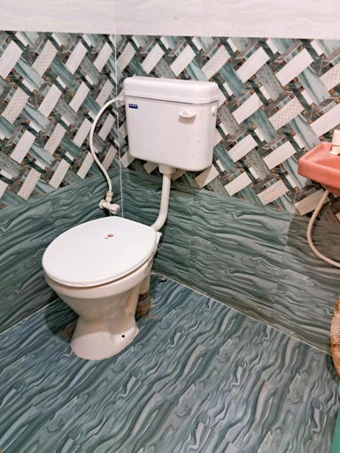 Bathroom 2, Utsav Lodge and Mangal Bhavan, Hoshangabad