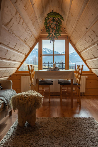 Bedroom 2, WILLA OLSZA wood house & mountain view & sauna, Tatra