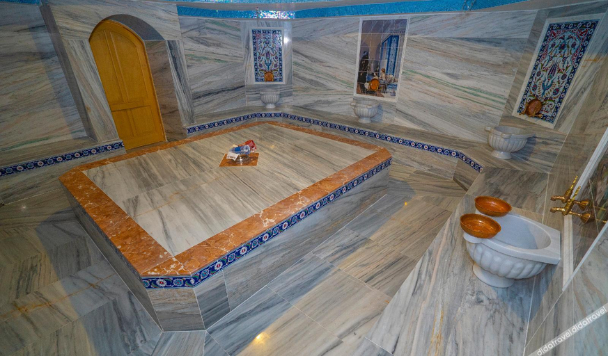 Bathroom, Dalyan Live Spa Hotel, Ortaca