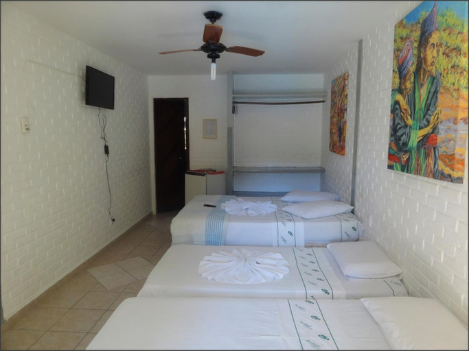 Bedroom 3, Hotel Tubarao, Natal