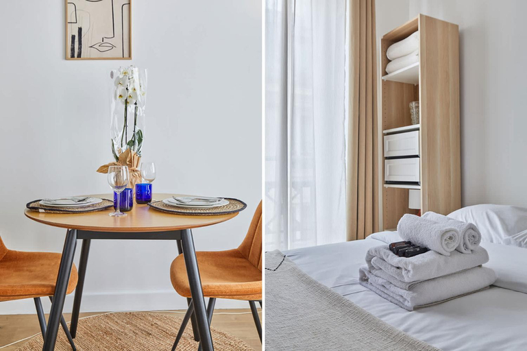 Bedroom, Charming Studio in the Center of Paris, Paris