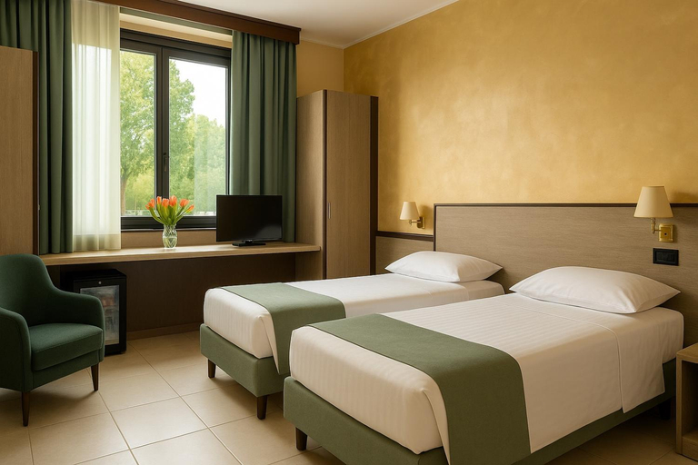 Bedroom 1, Airone Hotel, Reggio Nell'Emilia