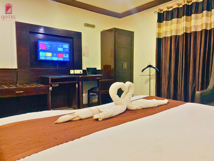 Bedroom, Qotel Express Sandberry - Prashant Vihar , Delhi