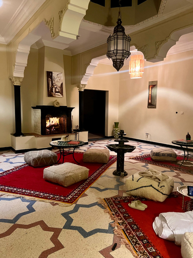 Public Area, Kasbah des Cyprès, Ouarzazate