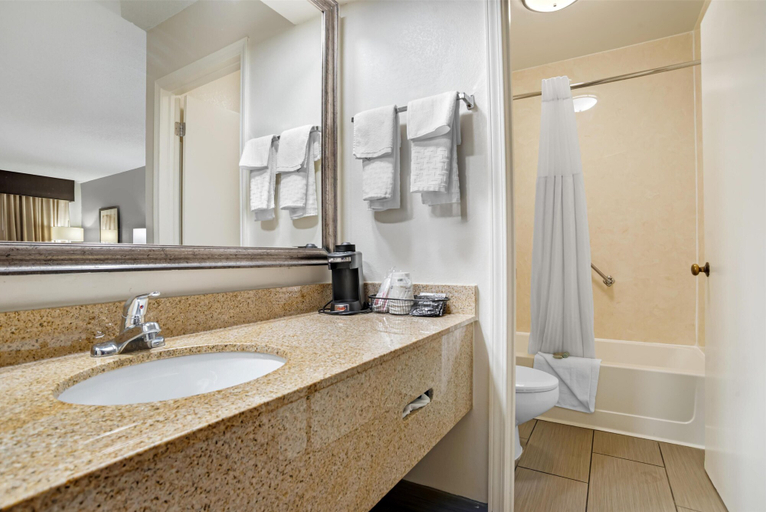 Bathroom 4, Best Western Airport Inn, Rankin