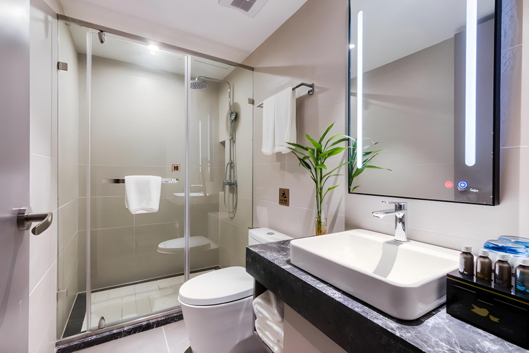 Bathroom 3, Home Inn Selected Hangzhou West Lake Wulin Square Yan'an Road, Hangzhou