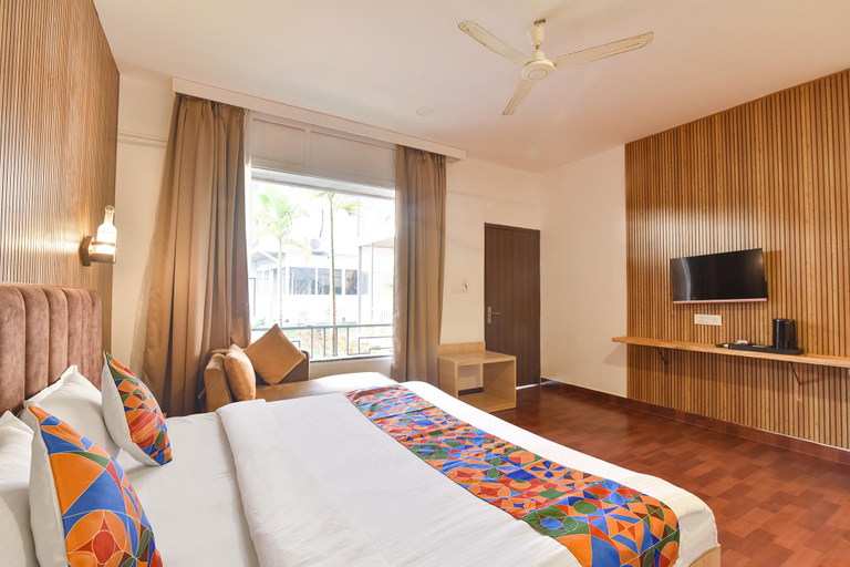 Bedroom 3, FabHotel Morjim Bliss - Near Morjim & Ashwem Beach, North Goa