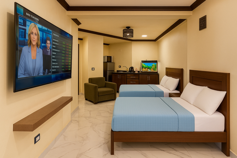 Bedroom 3, Porto Said Tourist Resort no12, Al-Manasrah