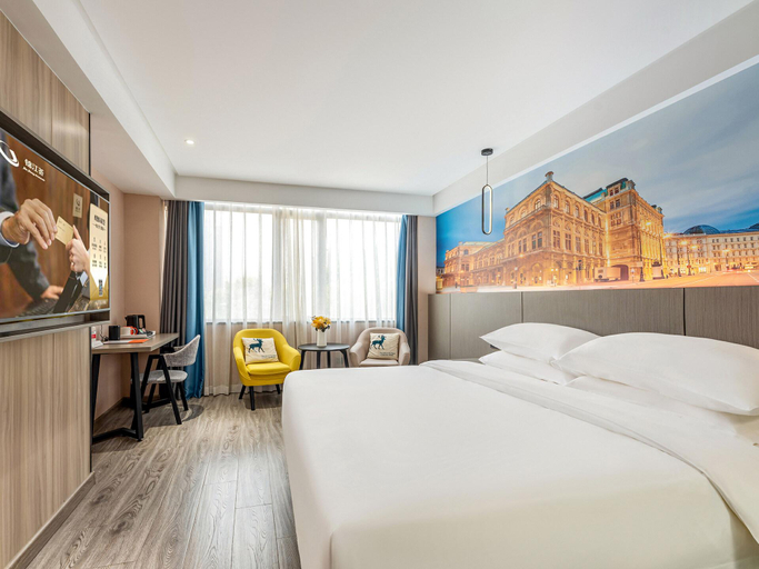 Bedroom 2, Vienna Classic Hotel Fuzhou Railway Station North Square, Fuzhou