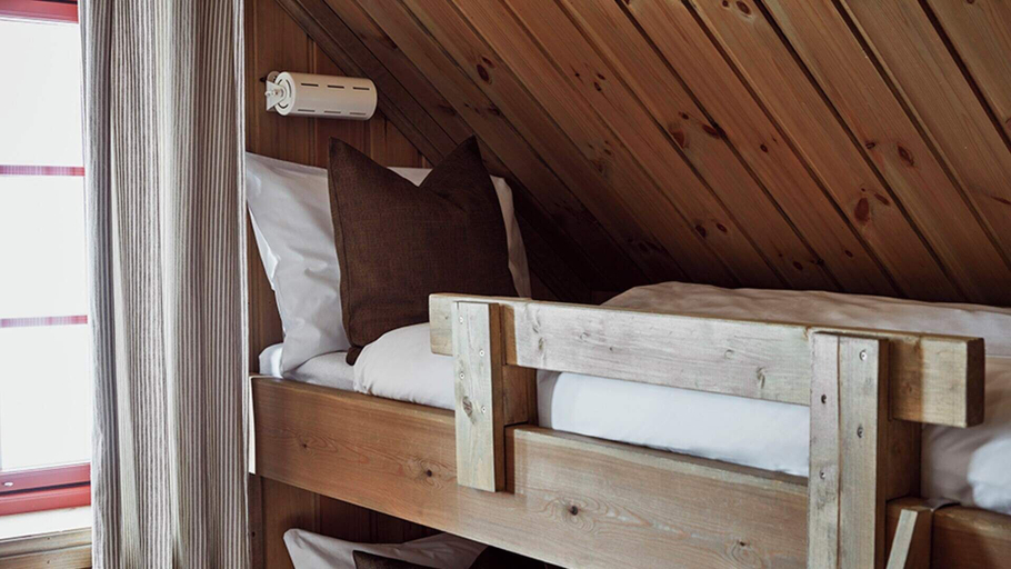 Room 2, Kvitåvatn Fjellhytter, Tinn