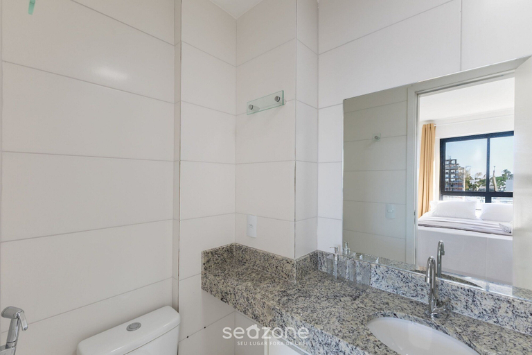 Bathroom 3, Modern and Fully Equipped Apartments 400m From Milionarios Beach, Ilheus DRP, Ilhéus