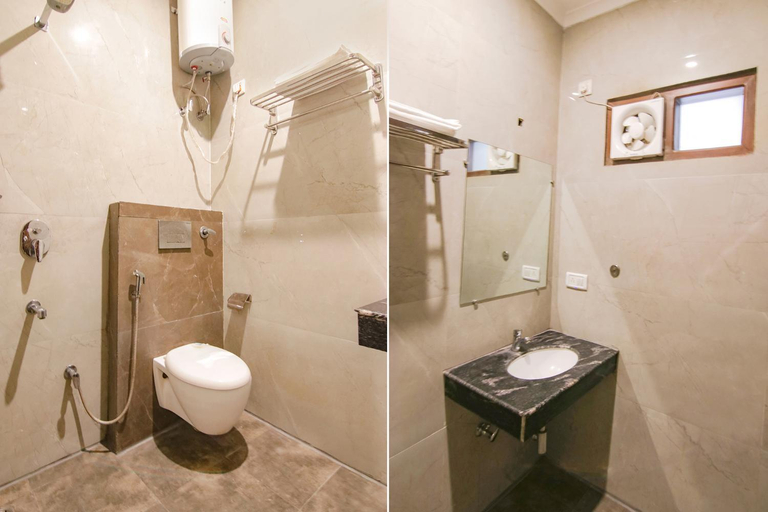 Bathroom 4, Via Aerosky Inn, Delhi
