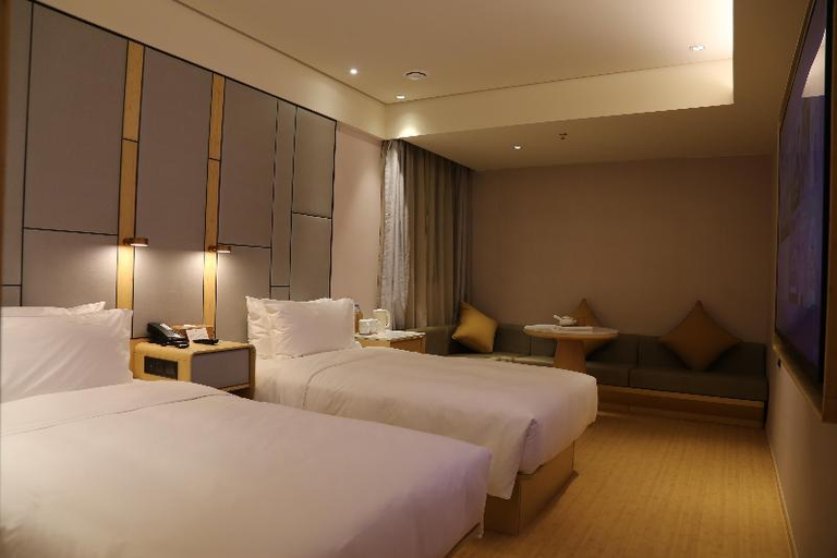 Bedroom 2, Ji Hotel Nanjing Hexi Bolan Center, Nanjing